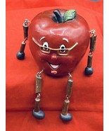2006 WMG Anthropomorphic Whole Red Apple with Glasses and Goatee Shelf S... - £13.97 GBP