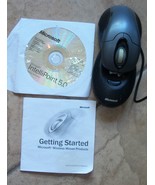 microsoft intellipoint 5.0 wireless mouse with software and user&#39;s manua... - $16.24