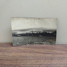 Real Photo Postcard UPTON MAINE UMBAGOG Lake and &quot;B&quot; Point - £5.31 GBP