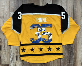 Pekka Rinne #35 Nashville Predators Reebok Hockey Jersey Yellow - Size 50 - £100.51 GBP