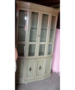 Gorgeous Contemporary China Cabinet with Storage - VGC - COUNTRY GREEN F... - €430,12 EUR
