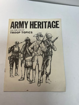 ARMY HERITAGE - TROOP TOPICS - DA PAM 355-27 Brochure 1963 - £7.88 GBP