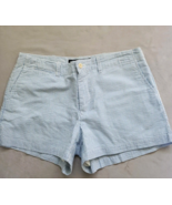 Women’s Ralph Lauren Seersucker Shorts Blue Women Size 8 Lined Resort Co... - $18.00
