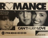 Can’t Hurry Love Tv Guide Print Ad Nancy McKeon Louis Mandylor TPA17 - $5.93