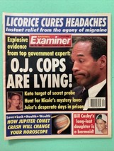National Examiner Magazine July 26 1994 Bill Cosby, OJ Simpson VG Tabloid - £15.48 GBP