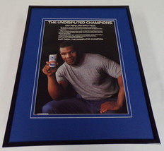 Mike Tyson 1988 Diet Pepsi Framed 11x14 ORIGINAL VIntage Advertisement - $44.54
