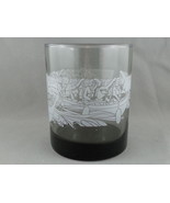 1970s Mc Donald&#39;s Hawaii Cocktail Glass - Rowing Graphic - Etched by Libbey - £25.57 GBP