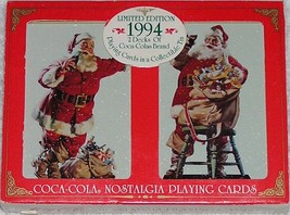 Coca-Cola Playing Cards in a Collectible Tin - 1994 Limited Edition - £4.68 GBP