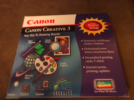 Canon Creative 3 Software (Photo editing and creation software) - for Wi... - $0.50