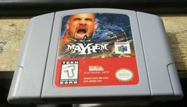 Nintendo N64 game cartridge only WCW Mayhem - £7.58 GBP