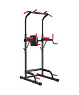 Power Tower Dip Station, Pull Up Bar Station &amp; Multi-Function Gym Equipm... - £449.88 GBP