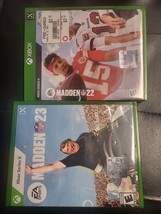 Lot Of 2 : Madden Nfl 23 + Madden 22 Xbox Series X/ Complete - £6.99 GBP