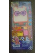 Mattel Polly Pocket Cutie Bear Picnic Mini Doll Playset Ages 4 And Up - $217.92 MXN