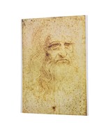 Postcard Leonardo Da Vinci Portrait of a Man in Red Chalk Self Portrait ... - $9.60 CAD