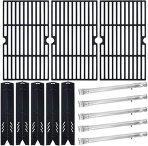 Grill Cooking Grates Burners Heat Plates Replacement Kit for Dyna glo DGF510SBP - £89.38 GBP