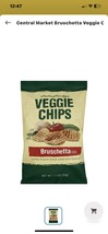 Central Market HEB Bruchetta Veggie Chips 5.5 oz. Bundle of 3 with DMC spoon inc - $43.97