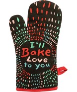 Blue Q Oven Mitt, I&#39;ll Bake You Love Super-Insulated Quilting, 100 % Cotton - $308.90 MXN