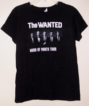 The Wanted Word Of Mouth Concert Tour T Shirt Vintage UK Ireland USA Canada - £31.44 GBP