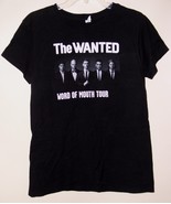 The Wanted Word Of Mouth Concert Tour T Shirt Vintage UK Ireland USA Canada - €34,27 EUR