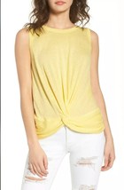 BP Yellow Glow Front Twist Tank Top XXL NWT New Nordstrom - $10.20