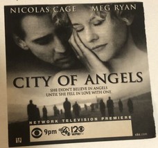 City Of Angels Tv Guide Print Ad Meg Ryan Nicholas Cage Tpa15 - £4.64 GBP