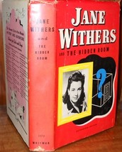 Jane Withers And The Hidden Room (1942 hardcover) by Eleanor Packer - $23.00