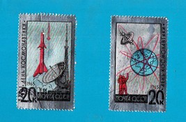 Russia (#3022-3) Set of 2 Jumbo Stamps - £3.91 GBP
