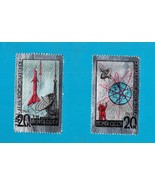 Russia (#3022-3) Set of 2 Jumbo Stamps - £3.93 GBP