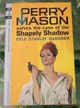 Erle Stanley Gardner-Robert McGinnis SHAPELY SHADOW 1962 1st Pocket Vintage-Fine - £14.14 GBP