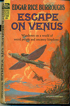 ESCAPE ON VENUS by Edgar Rice Burroughs (F-268) Ace pb Roy Krenkel cover - $9.89