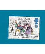 Used Great Britain Postage stamp (1993) 19p Bob Cratchit &amp; Tiny Tim -Sco... - $1.99