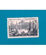 French Post Stamp (circa 1955) Marseille - £0.19 GBP