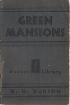 GREEN MANSIONS by W.H. Hudson (1932) Jacket Library paperback w/ flocked cover - £7.90 GBP