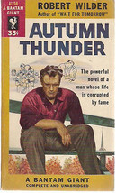 AUTUMN THUNDER by Robert Wilder (1954) Bantam collegiate football pb - $9.89
