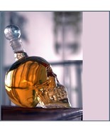Blown Glass Skull Display for Alcohol 500 ml Bottle Decanter Comes w/ Bo... - €33,59 EUR