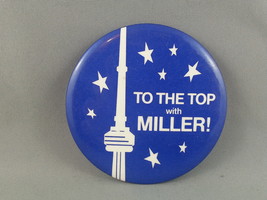 City of Toronto Campaign Political Pin - David Miller for City Councillo... - $15.00