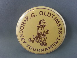Retro Prince George Old Timers Hockey PIn - Novelty Graphic - £7.22 GBP
