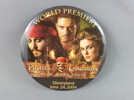 Movie Premiere Pin - Pirate&#39;s of the Caribbean - Dead Man&#39;s Chest - Disn... - $15.00