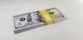 Full Print Realistic Prop Money New Fake Real Cash Replica Dollar Bills 100,000$ - £48.65 GBP