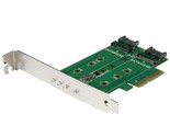 StarTech.com 3-port M.2 SSD (NGFF) Adapter Card - Supports 1x PCIe (NVMe... - $69.99