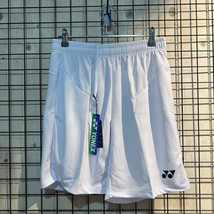 Yonex 22S/S Men&#39;s Badminton Shorts Sports Pants White [100/US:S] NWT 221PH001M - £35.13 GBP