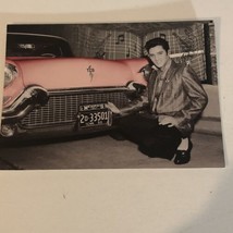 Elvis Presley Postcard Elvis With Pink Caddy Cadillac - £2.75 GBP