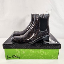Sam Edelman Tinsley Rain Boot Leopard Clear Shiny Womens US Size 8 Unworn w/ Box - £38.43 GBP