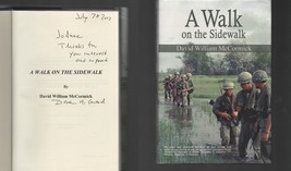 A Walk on the Sidewalk SIGNED  David William McCormick / Vietnam / Hardcover - £15.46 GBP