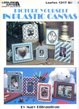 PLASTIC CANVAS PICTURE YOURSELF FRAMES PROJECTS #1317 LEISURE ARTS PATTE... - $5.99