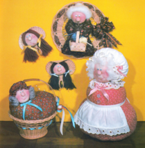 How To Make Soft Sculpture Dolls Apple Dumplins&#39; Angels Wreaths Baby Magnets - £7.88 GBP