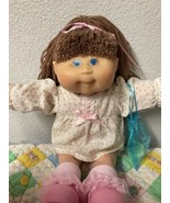 Vintage Cabbage Patch Kid Girl Play Along-PA-2 Brown Hair Blue Eyes 2004 - $195.00