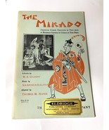 The Mikado Japanese Comic Operetta 1938 - The Willis Music Co - £14.15 GBP