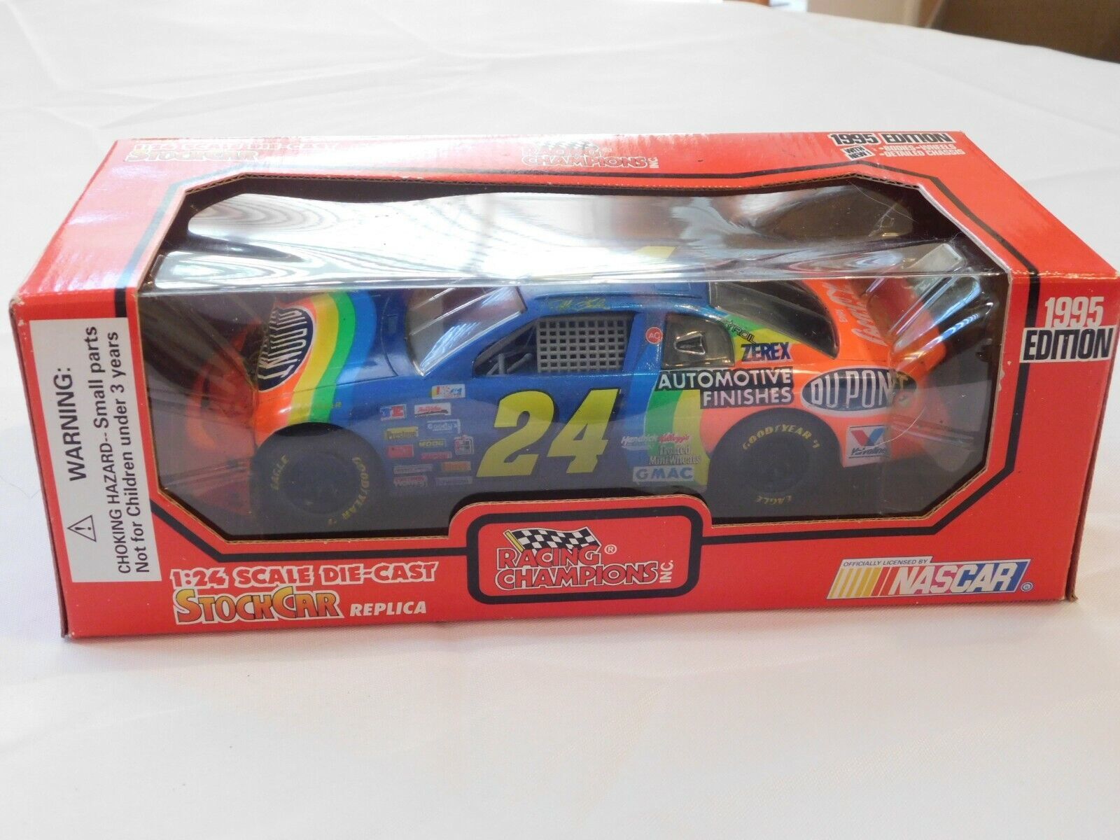 Nascar #24 Jeff Gordon 1:24 Scale Die Cast Stock Car Replica collectible... - $25.73