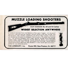 1977 The Armoury New Preston Connecticut Advertisement Hunting Firearms ... - $19.99